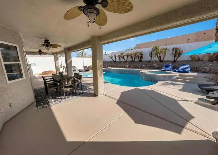 Apartment Havasu Regal - Pool, Spa, Boat Parking, Boho Design *